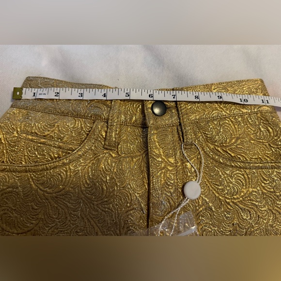 Maison Martin Margiela cotton-silk metallic brocade pants ( SS19 Runway) - Picture 14 of 17